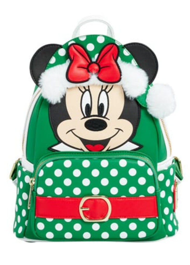 Disney by Loungefly sac à dos Mini Minnie Mouse Polka Dot Christmas heo Exclusive