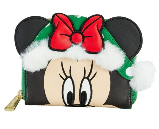 Disney by Loungefly Porte-monnaie Minnie Mouse Polka Dot Christmas heo Exclusive