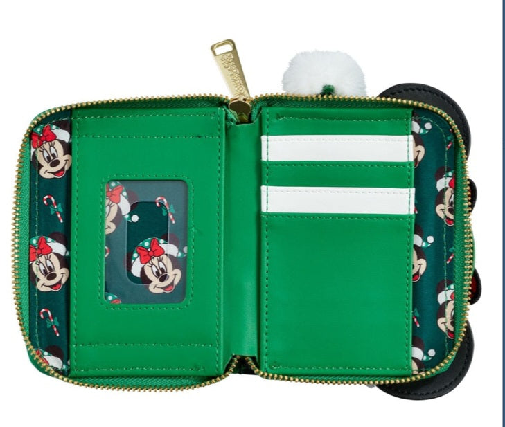 Disney by Loungefly Porte-monnaie Minnie Mouse Polka Dot Christmas heo Exclusive